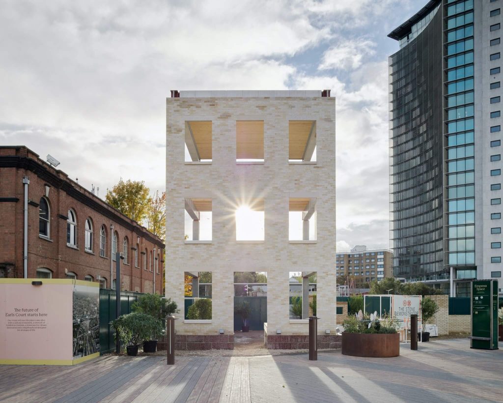 Stone Demonstrator Showcases Sustainable Construction Stone Demonstrator