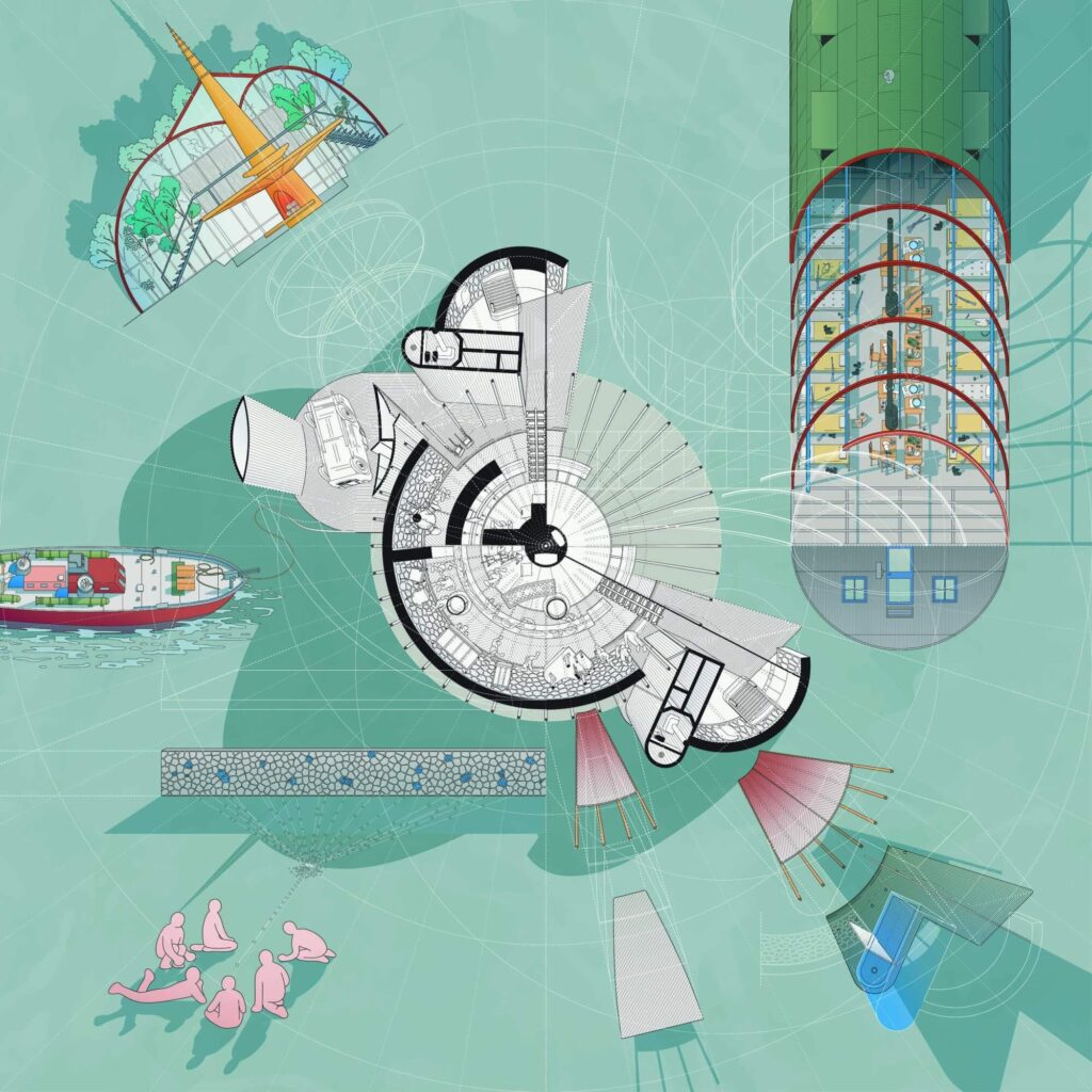 Bruce Goff Architecture Reimagined by New Affiliates