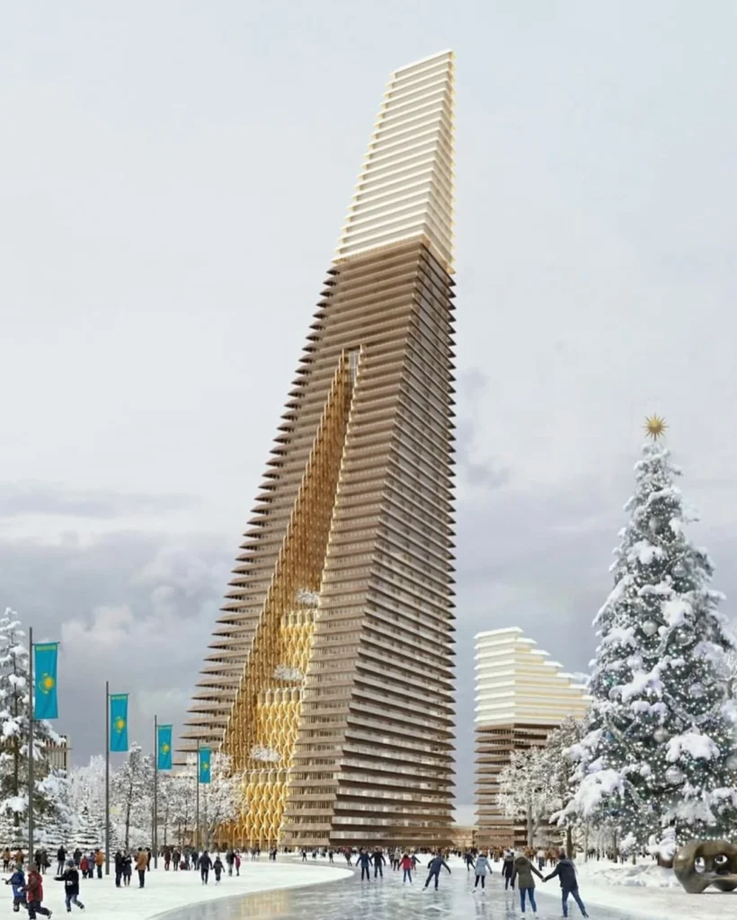 SOM Iconic Complex Alatau Kazakhstan