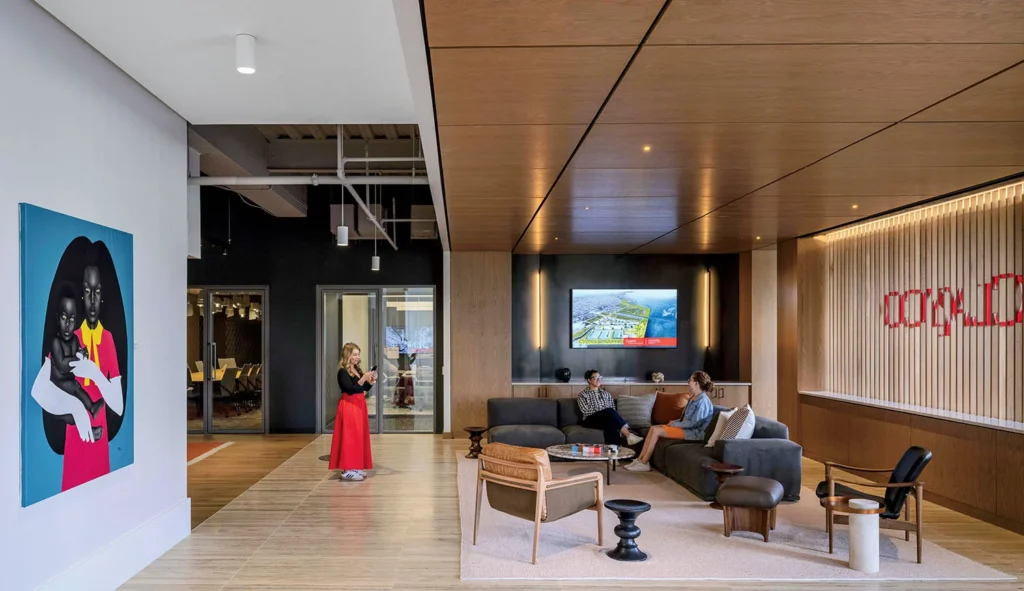 Clayco Interior design, office design, office interiors