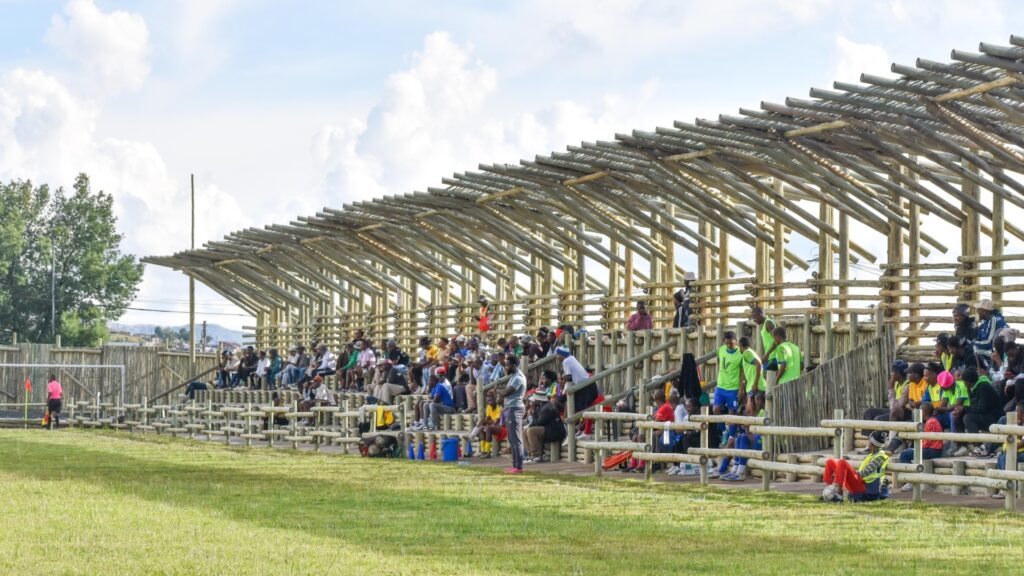 Lesotho Opens Africa’s First Timber-Built Stadium Lesotho, Timber stadium