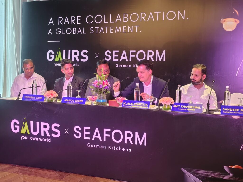 Gaurs Group Ties-Up with European Design Giant Seaform Germany for Luxury Kitchens